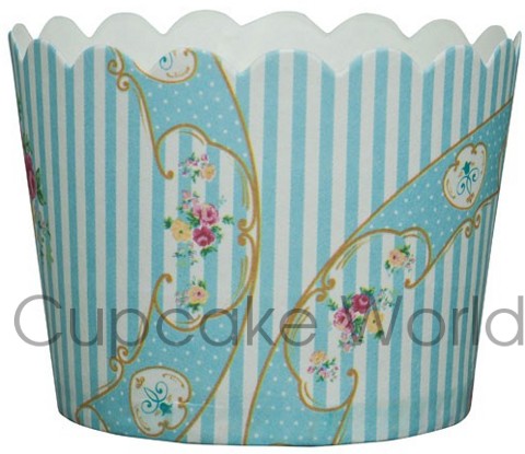 ROBERT GORDON BLUE CHINA PLATE CUPCAKE BAKING CUPS PETIT 25PCS ROBERT GORDON BLUE CHINA PLATE CUPCAKE BAKING CUPS PETIT 25PCS